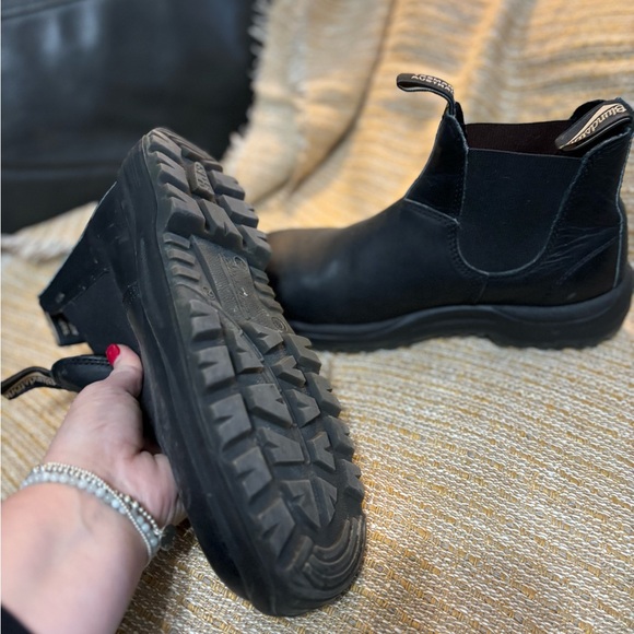Blundstones steel toe black size 8.5 - Picture 5 of 9